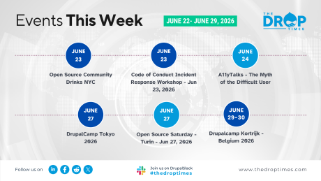 Drupal Events This Week: (June 23 - June 29, 2026)