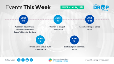 Drupal Events: 8–14 June 2026