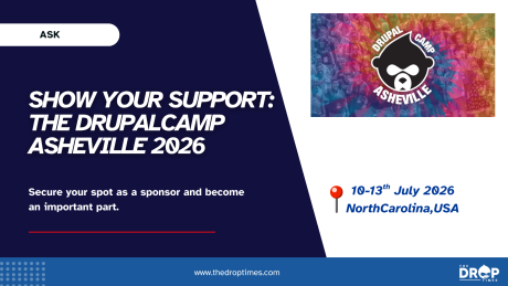 show your support: The DrupalCamp Asheville 2026