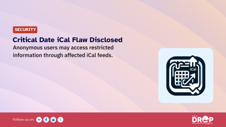 Poster for iCal Security Vulnerability 