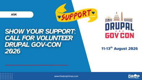 Show Your Support:  call for volunteer Drupal Gov-Con 2026