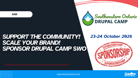 Support the community! scale your brand! sponsor Drupal camp swo