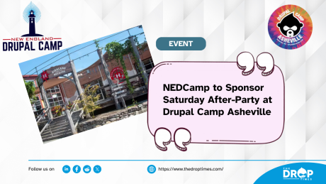 NEDCamp to Sponsor Saturday After-Party at Drupal Camp Asheville