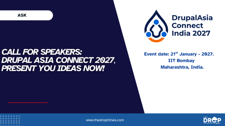 Call for speakers:  Drupal Asia connect 2027,  present you ideas now!