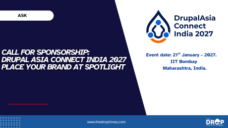 Call for sponsorship: Drupal Asia connect India 2027 place your brand at spotlight