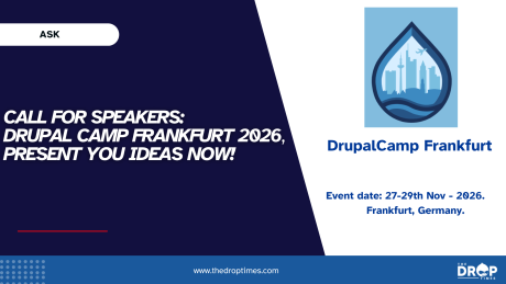 Call for speakers:  Drupal Camp Frankfurt 2026,  Present you ideas now!