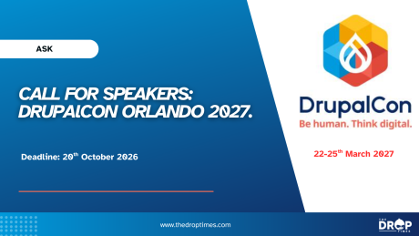 CALL FOR SPEAKERS: DRUPALCON ORLANDO 2027.