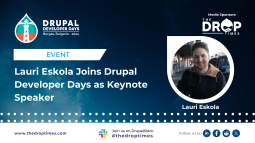 Lauri Eskola Joins Drupal Developer Days as Keynote Speaker