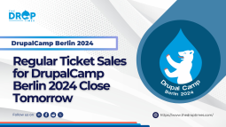 Regular Ticket Sales for DrupalCamp Berlin 2024 Closes on OCT 15