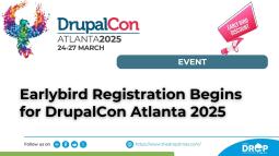 Earlybird Registration Begins for DrupalCon Atlanta 2025