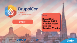 DrupalCon Vienna 2025: A Quick Scan into the Session Tracks