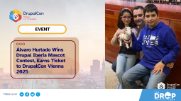 Álvaro Hurtado Wins Drupal Iberia Mascot Contest, Earns Ticket to DrupalCon Vienna 2025