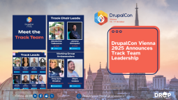 DrupalCon Vienna 2025 Announces Track Team Leadership