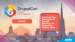Last Call: One Week Left to Submit Sessions for DrupalCon Vienna 2025