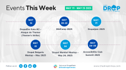 This Week in Drupal: Camps, Meetups, and More (May 19–25, 2025)