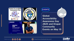 Global Accessibility Awareness Day 2025 and Drupal Community Events on May 15