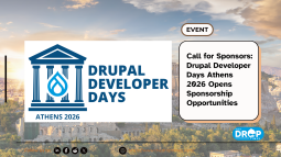 Call for Sponsors: Drupal Developer Days Athens 2026 Opens Sponsorship Opportunities