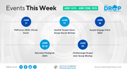 Drupal Events to Attend: June 16-22, 2025
