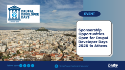 Sponsorship Opportunities Open for Drupal Developer Days 2026 in Athens