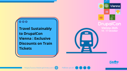 Travel Sustainably to DrupalCon Vienna: Exclusive Discounts on Train Tickets