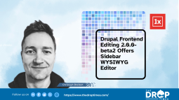 Drupal Frontend Editing 2.0.0-beta2 Offers Sidebar WYSIWYG Editor