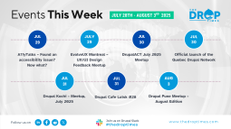 Drupal Events This Week: July 28 – August 3, 2025