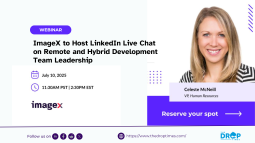 ImageX to Host LinkedIn Live Chat on Remote and Hybrid Development Team Leadership
