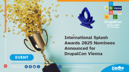 International Splash Awards 2025 Nominees Announced for DrupalCon Vienna