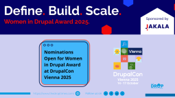 Nominations Open for Women in Drupal Award at DrupalCon Vienna 2025