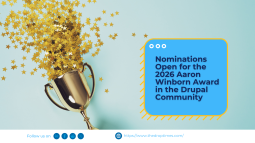 Nominations Open for the 2026 Aaron Winborn Award in the Drupal Community