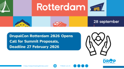DrupalCon Rotterdam 2026 Opens Call for Summit Proposals, Deadline 27 February 2026