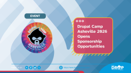 Drupal Camp Asheville 2026 Opens Sponsorship Opportunities
