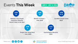 Drupal Events: 8–14 June 2026
