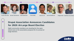 Drupal Association Names 2026 At-Large Board Candidates