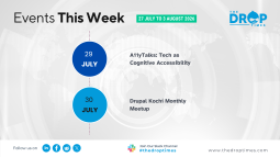 Drupal Events This Week: 27 July to 3 August 2026