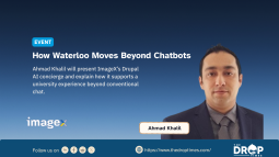 Ahmad Khalil to Present University of Waterloo AI Drupal Concierge in London