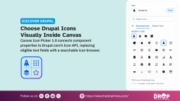 Canvas Icon Picker 1.0.0 Connects Canvas Components to Drupal’s Icon API
