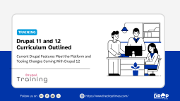 Drupal Training Publishes Drupal 11 and 12 Curriculum Outline