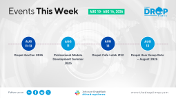 Drupal Events This Week: (10 August 2026 - 16 August 2026)