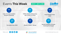 Drupal Events This Week: (3 August 2026 - 10 August 2026)