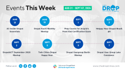 Drupal Events This Week: 31 August – 7 September 2026