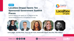 LocalGov Drupal Offers Ten Sponsored Places for Government Summit at DrupalCon Europe