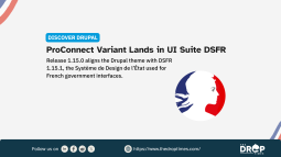 UI Suite DSFR 1.15 Adds ProConnect Variant for French Government Drupal Sites