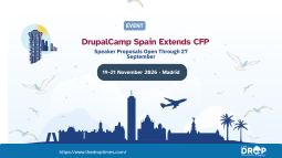 DrupalCamp Spain 2026 Extends Call for Papers Deadline to 27 September