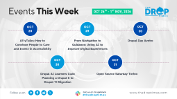 Drupal Events This Week: 26 October–1 November 2026
