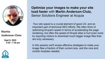 Optimize your images to make your site load faster
