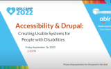 Accessibility & Drupal