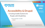 Accessibility & Drupal