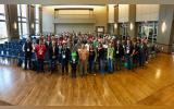 group photo of the attendees in NEDCamp 2017