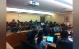 Delegates attending a session at Florida Drupal camp 2012